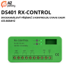 DS401 RX-CONTROL - dvoukanálový přijímač s kontrolou stavu Daspi 433-868MHz